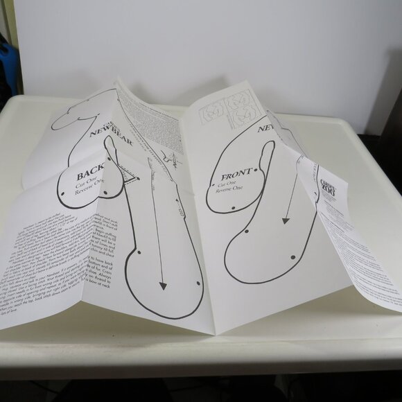 Carol's Zoo Newbear Sewing Pattern Teddy Bear UNCUT 1990s Stuffed Animal - Picture 5 of 5